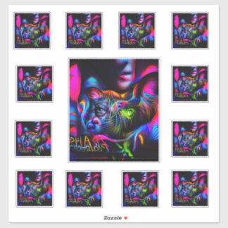 Anthrophobia sticker