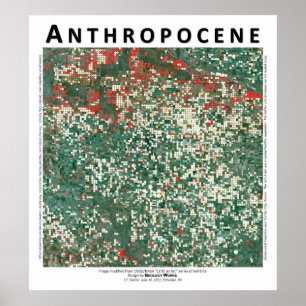 Anthropocene IV - Garden City Kansas Poster