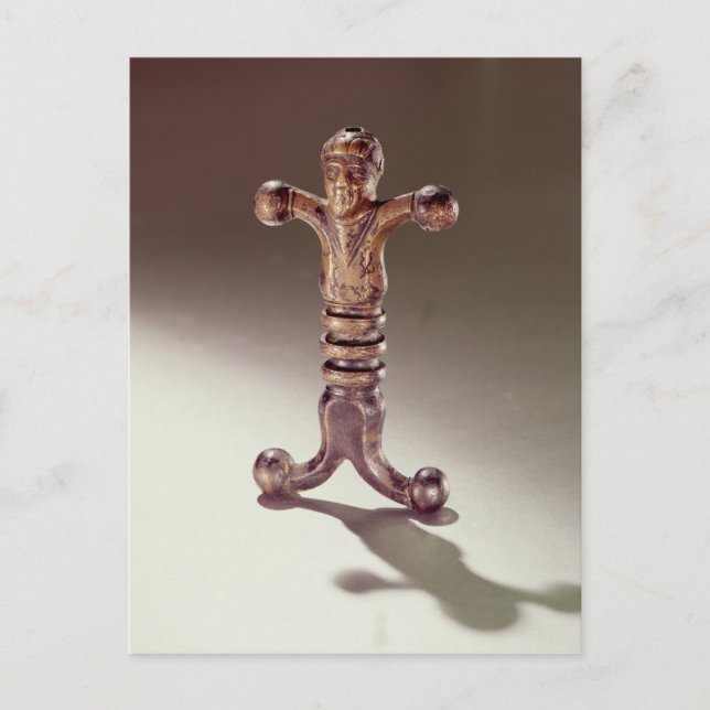 Anthropoid sword hilt postcard (Front)