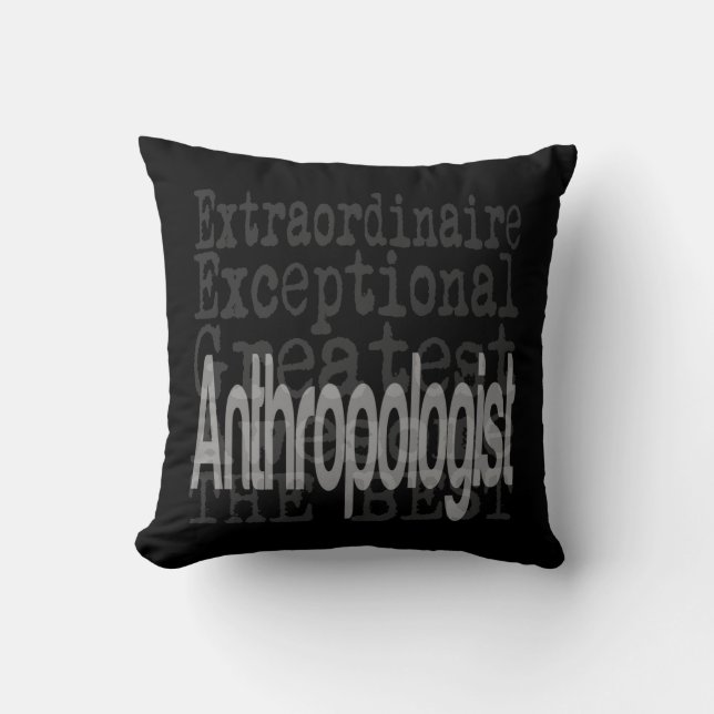 Anthropologist Extraordinaire Cushion (Front)