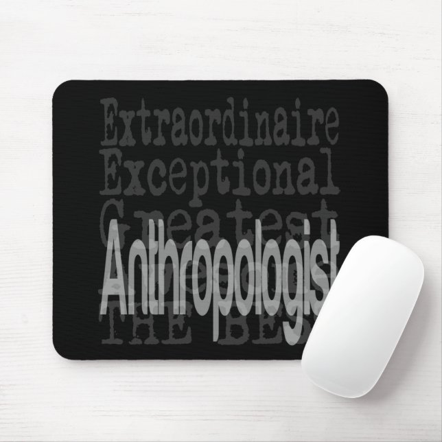 Anthropologist Extraordinaire CUSTOM Mouse Mat (With Mouse)