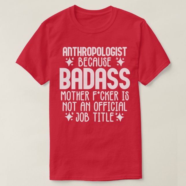 Anthropologist T-Shirt (Design Front)