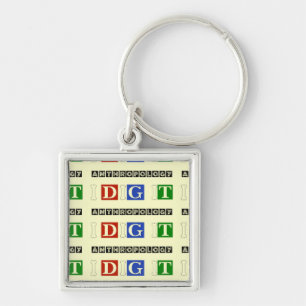 Anthropology I Dig It Key Ring