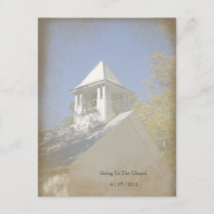 Anthropology Vintage Chapel Invitation