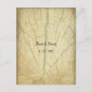 Anthropology Vintage Faded Rustic Wood3 Invitation