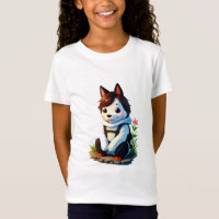 Anthropomorphic Dog with a Flower | AI Art