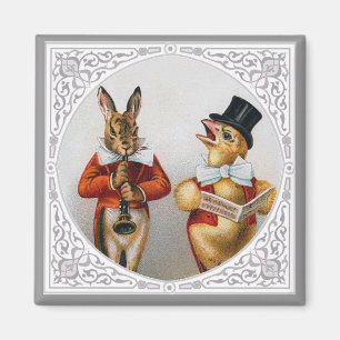 Anthropomorphic Singing Animals Magnet