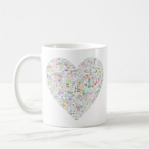 Anthropomorphized Animals Cartoon Couple Coffee Mug