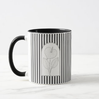 Anthurium Elegant Flower Botanical Mug
