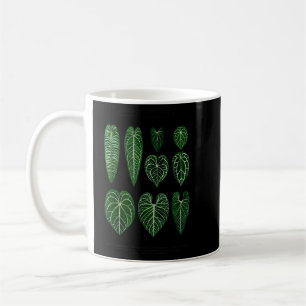 Anthurium Plants Foliage Veitchii Waroqueanum Clar Coffee Mug