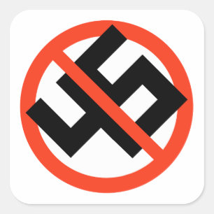 ANTI 45 SQUARE STICKER