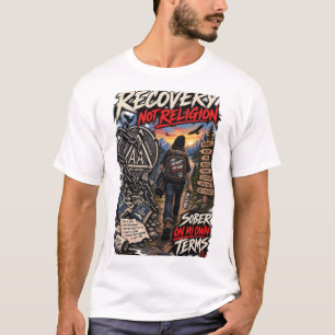 Anti AA Recovery Not Religion T-Shirt