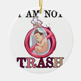 Anti Abortion Pro-Life Choice Stop Unborn Lives Ceramic Tree Decoration
