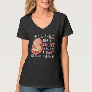 Anti Abortion Pro Life Choice Stop Unborn Lives Co T-Shirt