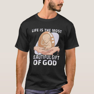 Anti Abortion Pro Life Christian Pro Life Movement T-Shirt