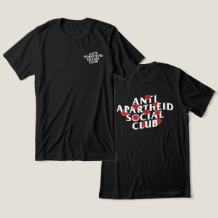Anti Apartheid Social Club Poppy Flower Tri-Blend Shirt