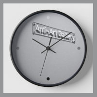 Anti Art Gallery Grey Monochromatic Dada
