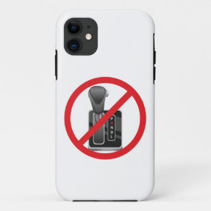 Anti-Automatic – Funny Stick Shift Manual Gearbox  Case-Mate iPhone Case