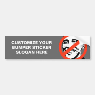 ANTI-BARACK OBAMA: ANTI-OBAMA BUMPER STICKER