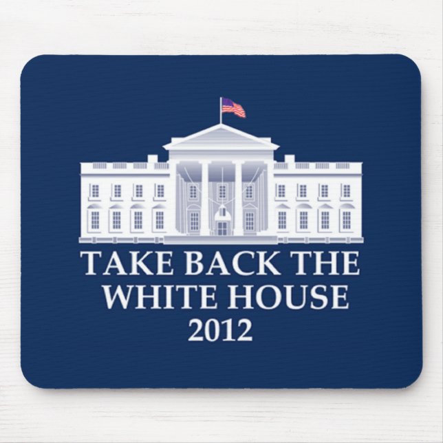Anti Barack Obama Design Mouse Mat (Front)