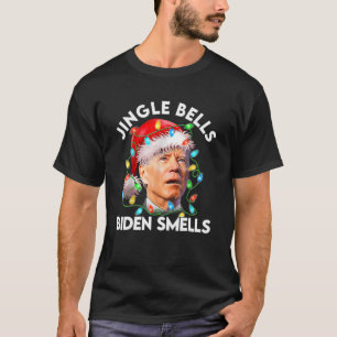 Anti Biden Christmas Jingle Bells Biden Smells Rep T-Shirt