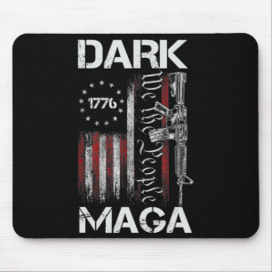 ANTI-BIDEN DARK MAGA SUPPORT TRUMP MOUSE MAT