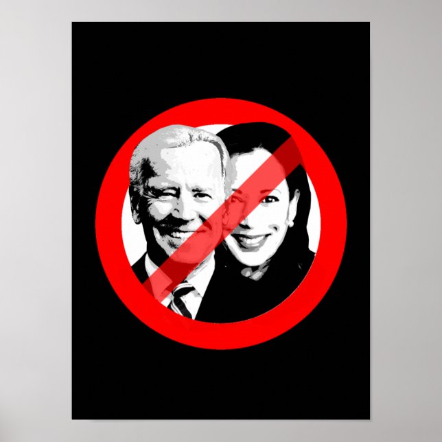 ANTI BIDEN HARRIS POSTER (Front)