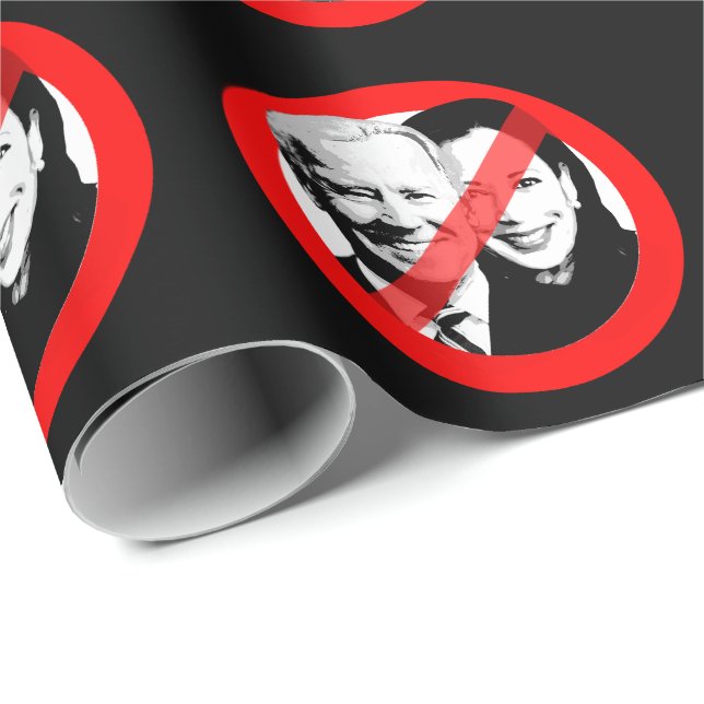 ANTI BIDEN HARRIS WRAPPING PAPER (Roll Corner)