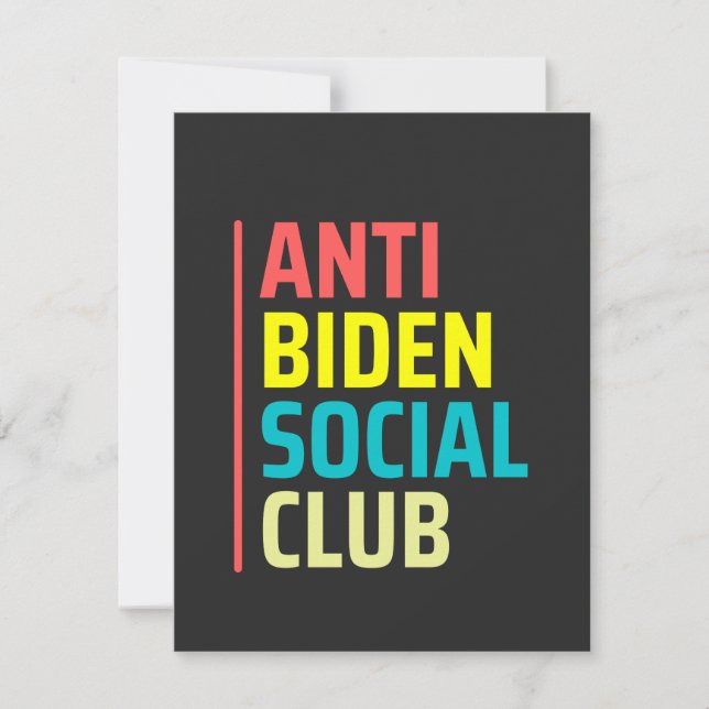 Anti Biden Social club (Front)