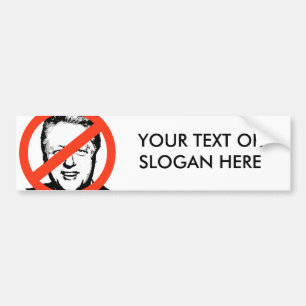 ANTI-BILL CLINTON BUMPER STICKER
