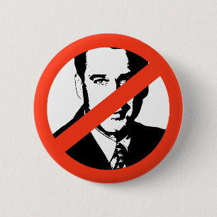ANTI-BOEHNER: Anti-John Boehner 6 Cm Round Badge