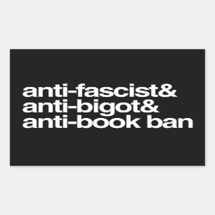 Anti-Book Bans Rectangular Sticker