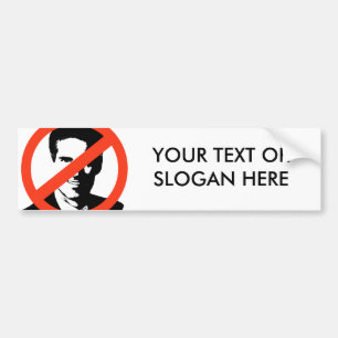 ANTI-BROWN / ANTI- SCOTT BROWN BUMPER STICKER