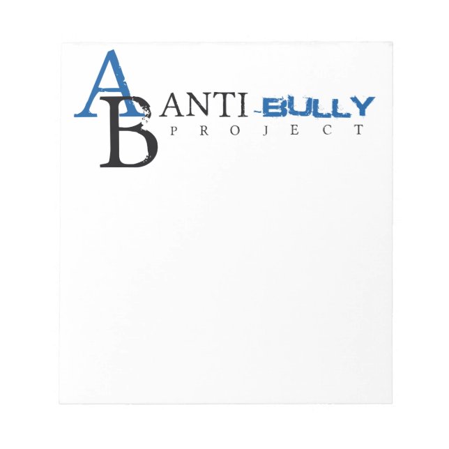 Anti-Bully Project Notepad (Front)