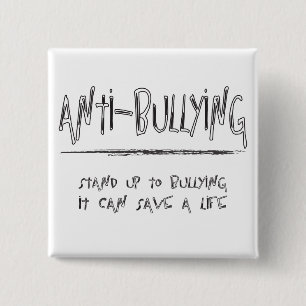 Anti-Bullying 15 Cm Square Badge
