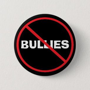 Anti Bullying 6 Cm Round Badge