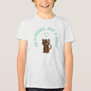 Anti-Bullying - Be a Buddy, Not a Bully Tri-Blend Shirt