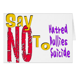 Anti Bullying Cards & Invitations | Zazzle.co.uk