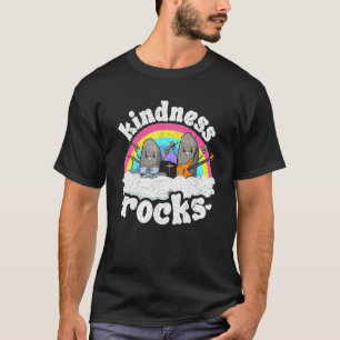 Anti Bullying Rainbow Hippie Music Teacher Kindnes T-Shirt