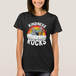 Anti-Bullying Rainbow Hippie Music Teacher Kindnes T-Shirt