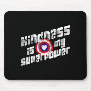 Anti Bullying Shirt Powered By Kindness Mouse Mat