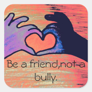 Anti-bullying stickers
