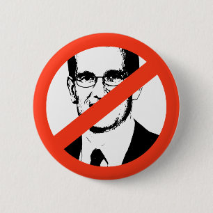 ANTI-CANTOR: Anti-Eric Cantor 6 Cm Round Badge