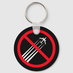 Anti Chemtrails Key Ring