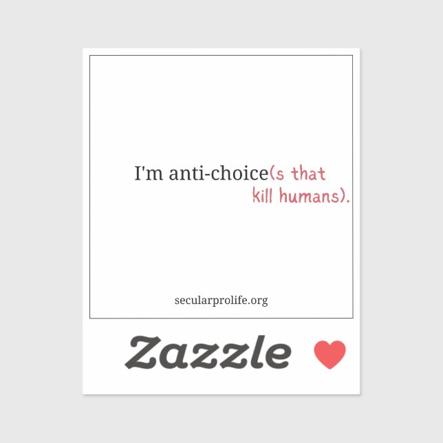 Anti-choices that kill humans (Sheet)