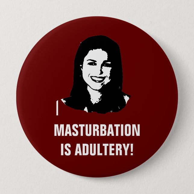 Anti- Christine O'Donnell 10 Cm Round Badge (Front)