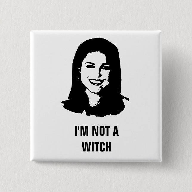 Anti- Christine O'Donnell 15 Cm Square Badge (Front)