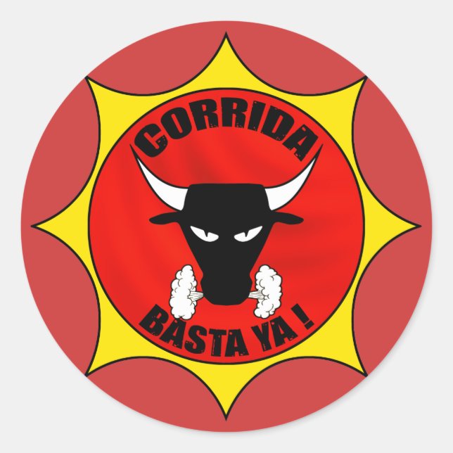 Anti Corrida Sticker (Front)
