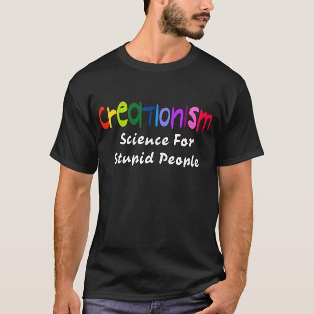 Anti-Creationism T-Shirt (Front)