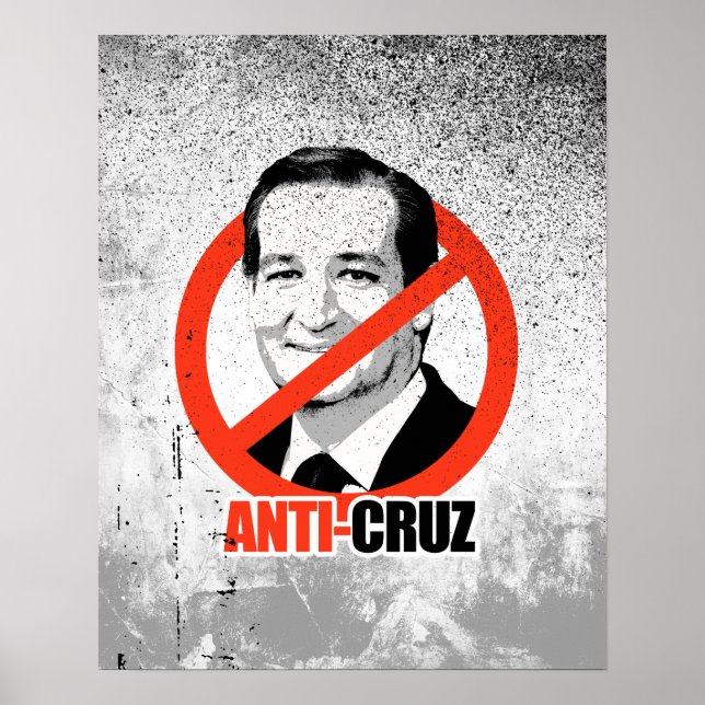 Anti-Cruz Poster (Front)